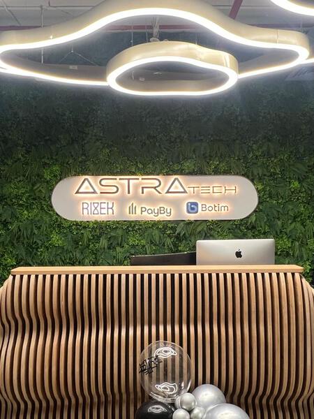 reception signage