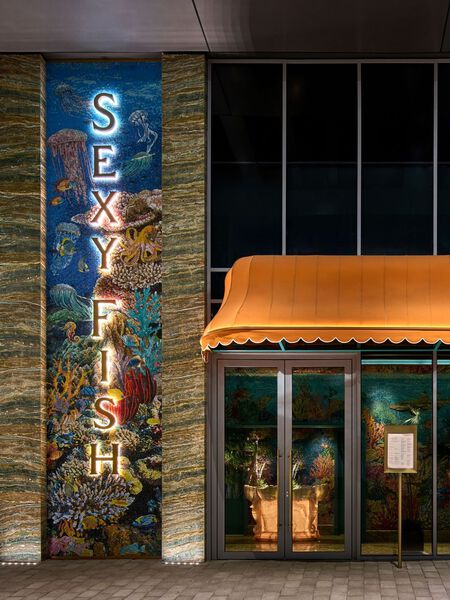 backlit shopfront signage