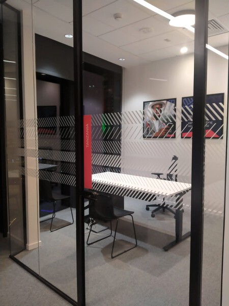Axian Office Branding at ICD – Brookfield Suite 30