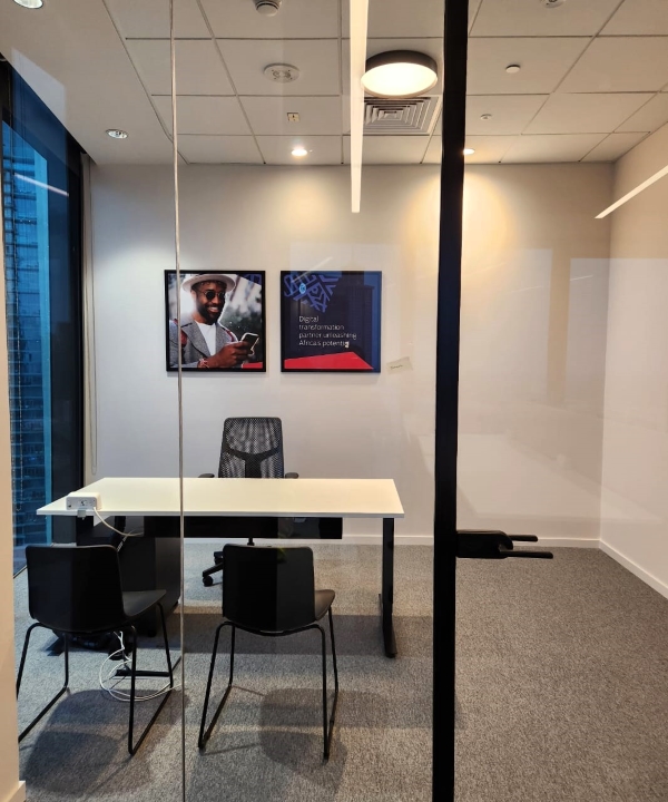 Axian Office Branding at ICD – Brookfield Suite 30