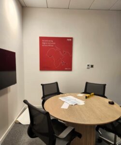 digitally printed poster