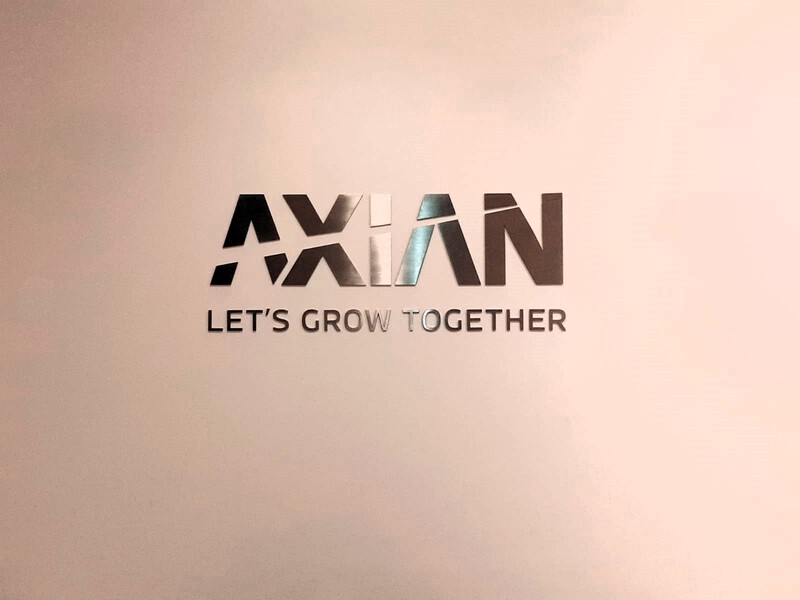 Axian Office Branding at ICD – Brookfield Suite 30