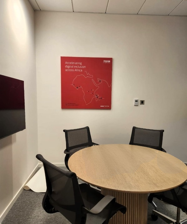 Axian Office Branding at ICD – Brookfield Suite 30
