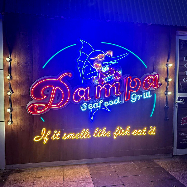 custom neon signages